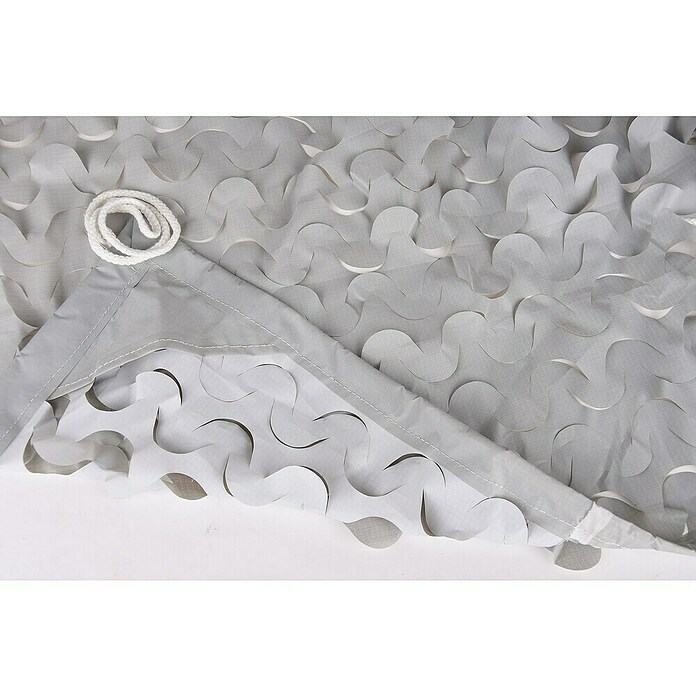 Faura Toldo vela Camuflaje (L x An: 3 x 4 m, Blanco/Gris) | BAUHAUS