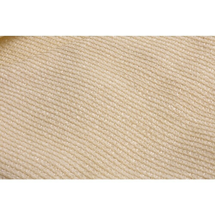 Faura Toldo vela HDPE (L x An: 3,6 x 3,6 m, Beige, Cuadrado) | BAUHAUS