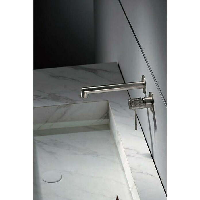 Imex Line Grifo de lavabo (Níquel) | BAUHAUS