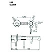 Imex Line Grifo de lavabo empotrado (Níquel) | BAUHAUS