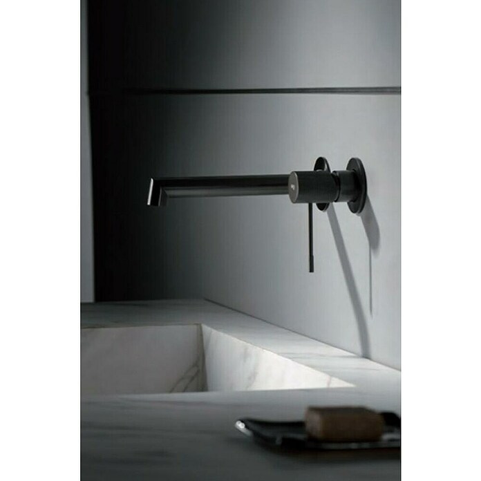 Imex Line Grifo de lavabo empotrado (Black gun metal) | BAUHAUS