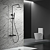 Imex Line Sistema de ducha (Con grifo monomando, Negro) | BAUHAUS