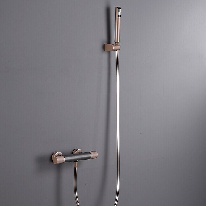 Imex Line Grifo con termostato (Ancho: 29,5 cm, Gris/champán) | BAUHAUS