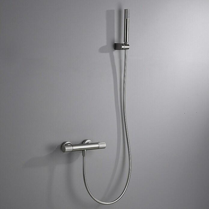 Imex Line Grifo con termostato (Ancho: 29,5 cm, Níquel) | BAUHAUS