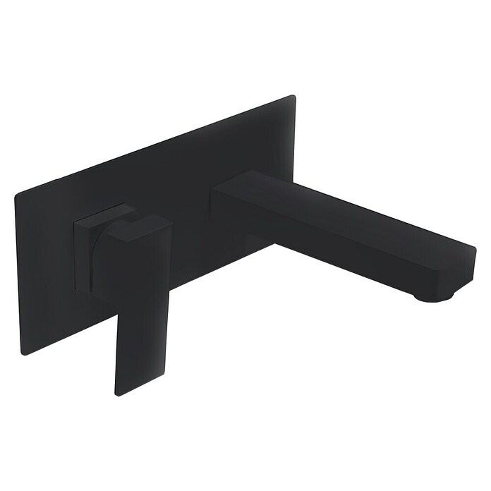 Imex Grifo de lavabo empotrado Suiza (Nero, Mate)