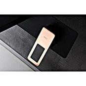 Imex Suecia Grifo de lavabo empotrado (Negro/Oro rosa)