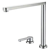 Grifo de cocina escamoteable Magic (Inox, Satinado) | BAUHAUS