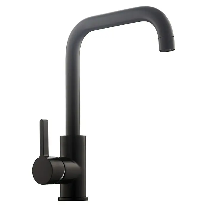 Grifo de cocina Salome - Negro - Grifo de cocina moderno en negro mate con un diseño elegante y minimalista. Un detalle con estilo para cualquier cocina que combina funcionalidad y estética.