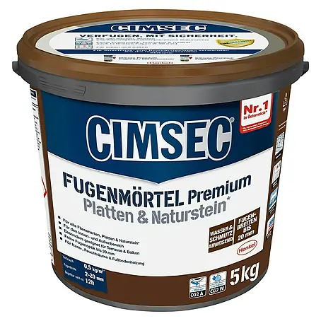 Cimsec  Fugenmörtel Premium Platten und Naturstein