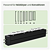 SpeedComfort Heizkörperventilator Mono-Set (L x H: 34 x 2,5 cm, Weiß, 1 Stk.) | BAUHAUS