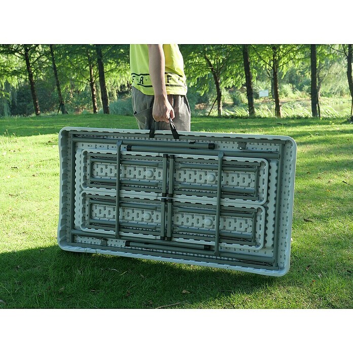 Set de muebles de jardín Every (3 pzs., Polietileno de alta densidad (HDPE), Blanco) | BAUHAUS