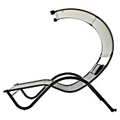 Tumbona de jardín Orio (An x Pr: 135 x 195 cm, Antracita, Acero) | BAUHAUS
