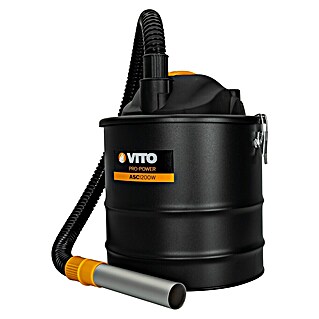 Vito Aspirador de cenizas eléctrico VIASC18B (1.200 W, Volumen de recipiente: 18 l)
