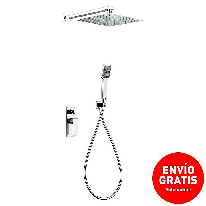 Imex Fiyi Sistema de ducha empotrado (Cromo) | BAUHAUS