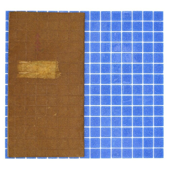Mosaikfliese Quadrat Uni GM A 39P (L x B: 32,7 x 30,5 cm, Kobaltblau, Glänzend) | BAUHAUS