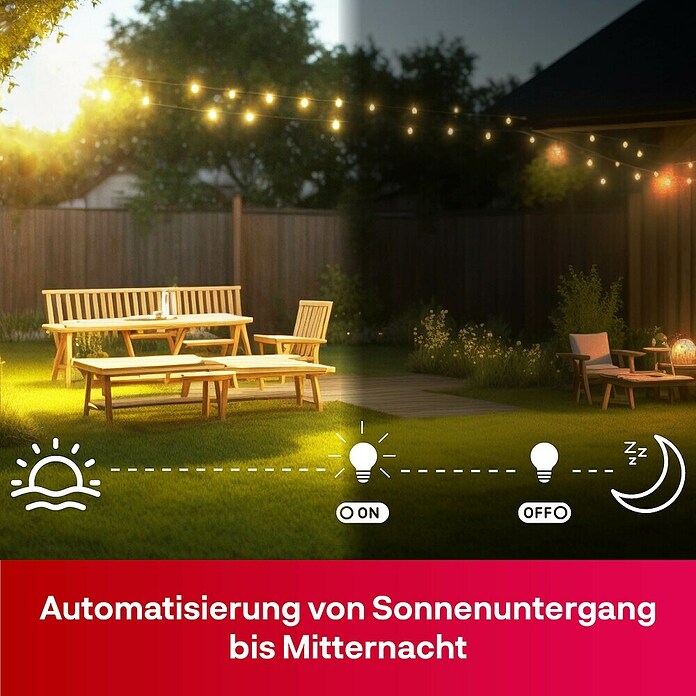 Innr Lighting Smart-Steckdose Smart Plug außen (Innen, Schwarz) | BAUHAUS