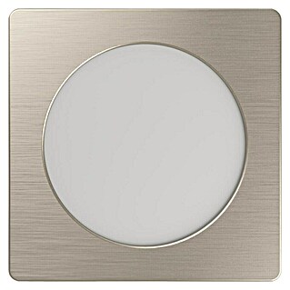 Eglo Fueva 6 Downlight LED empotrable (6 W, 11,7 x 11,7 x 3,1 cm, Níquel, 2.700 K - 6.500 K, IP20)