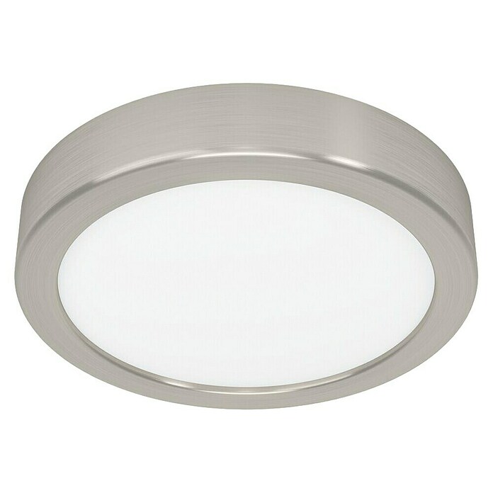 Eglo Fueva 6 Downlight LED empotrable (7,5 W, Ø x Al: 16,5 x 2 cm, Níquel, Blanco cálido) | BAUHAUS
