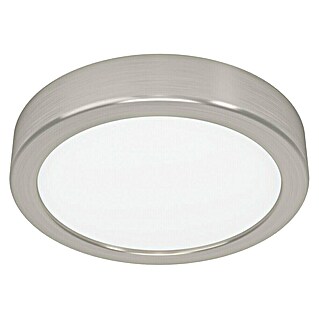 Eglo Downlight LED empotrable Fueva 6 (7,5 W, Ø x Al: 16,5 x 2 cm, Níquel, Blanco cálido)