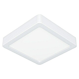 Eglo Fueva 6 Foco downlight de superficie LED (7 W, L x An x Al: 15 x 15 x 2 cm, Blanco, Blanco frío)
