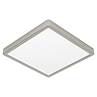 Eglo Fueva 6 Foco downlight de superficie LED (13 W, L x An x Al: 29 x 29 x 2 cm, Níquel, Blanco frío)