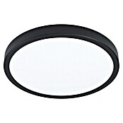 Eglo Fueva 6 Downlight empotrable LED redondo (14,2 W, Ø x Al: 28 x 2 cm, Negro, Blanco cálido) | BAUHAUS