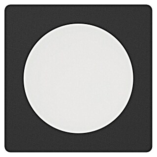 Eglo Fueva 6 Downlight LED empotrable (6 W, 11,7 x 11,7 x 3,1 cm, Negro, 2.700 K - 6.500 K, IP20)