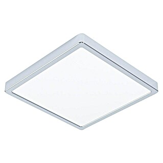 Eglo Fueva 6 Foco downlight de superficie LED (13 W, L x An x Al: 29 x 29 x 2 cm, Cromo, Blanco frío)
