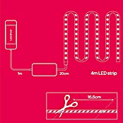 Innr Lighting LED-Band Smart Flex Colour mit LED-Driver (Länge: 4 m, Lichtfarbe: RGBW, 24 W, 1.000 lm - 2.000 lm, 220 V - 240 V) | BAUHAUS