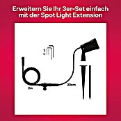 Innr Lighting LED-Gartenspot Erweiterung Colour (24 W, RGBW, IP65, 8 cm) | BAUHAUS