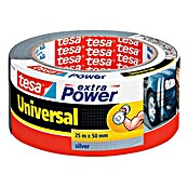 tesa Extra Power Folieband Universal (Zilver, 25 m x 50 mm)