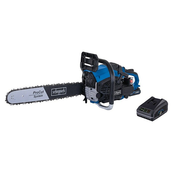 Scheppach IXES 20V Benzinekettingzaag PCS56E (2.300 W, 56 cm³, Lengte zaagblad: 51 cm, Max. takdikte: 47 cm) | BAUHAUS