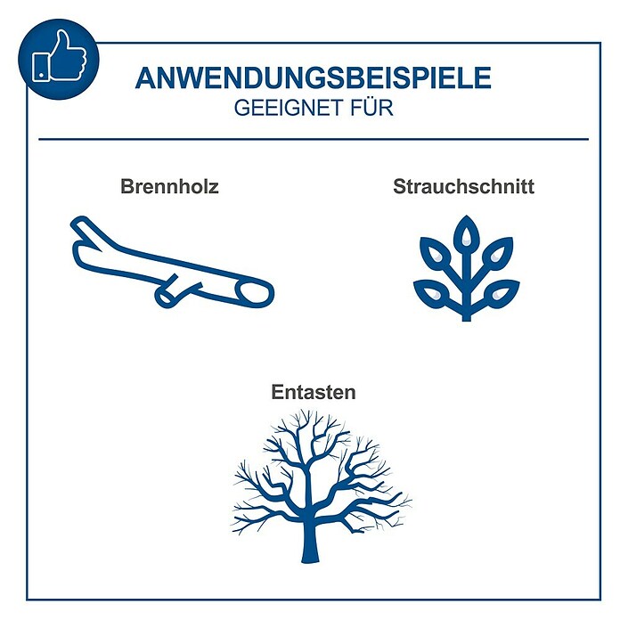 Scheppach IXES 20V Benzin-Kettensäge PCS56E (2,3 kW, 56 cm³, Schwertlänge: 51 cm) | BAUHAUS