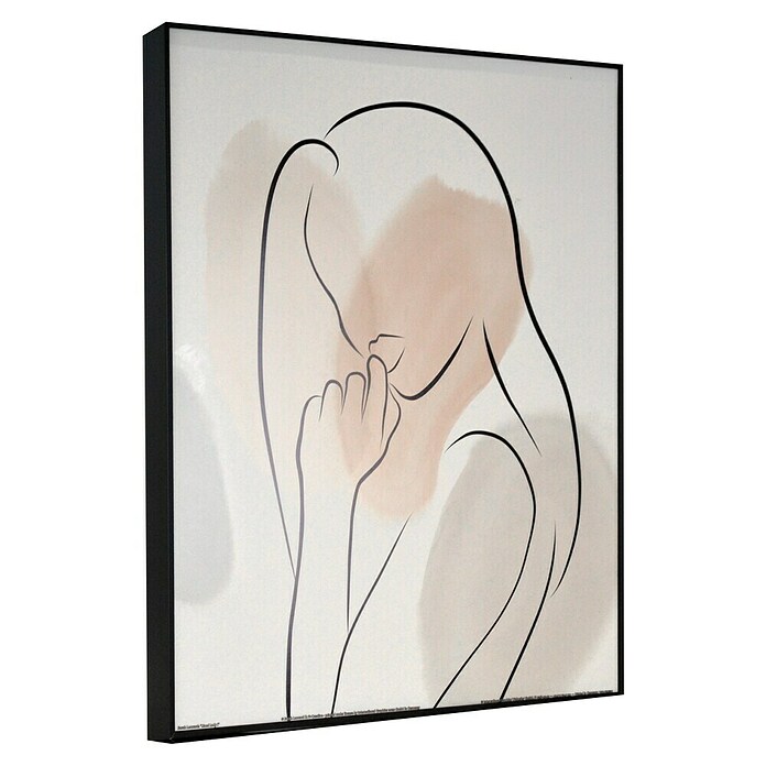 Bild Lined Lady I (Lined Lady I, B x L: 40 x 50 cm) | BAUHAUS