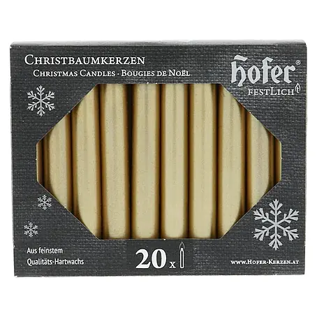 Hofer  Christbaumkerze
