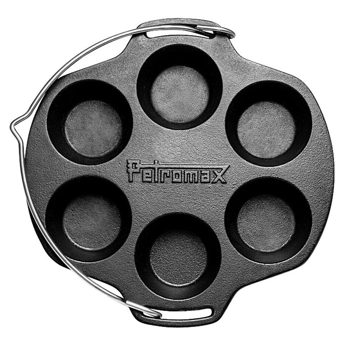 Petromax Backform Muffins (Gusseisen, Durchmesser: 27 cm) | BAUHAUS