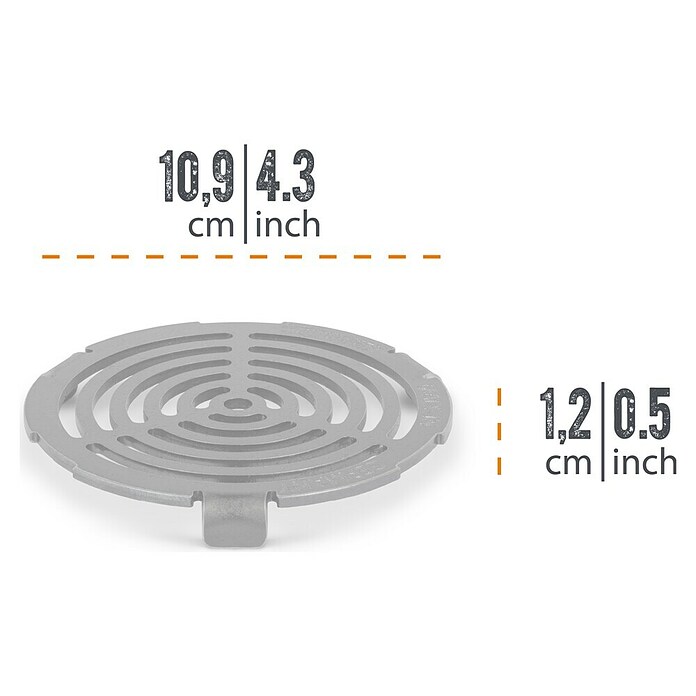 Petromax Grillaufsatz Ataro (Passend für: Petromax Atago Grillplatte, Durchmesser: 10,9 cm) | BAUHAUS