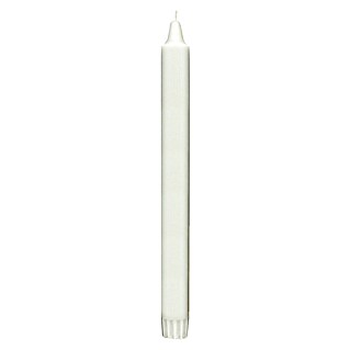 Hofer Dekokerze glatt (Weiß, Ø x H: 2,2 x 24 cm, 1 Stk.)