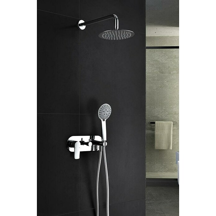 Imex Conjunto de ducha empotrado Italia (Número de funciones: 1, Cromado)