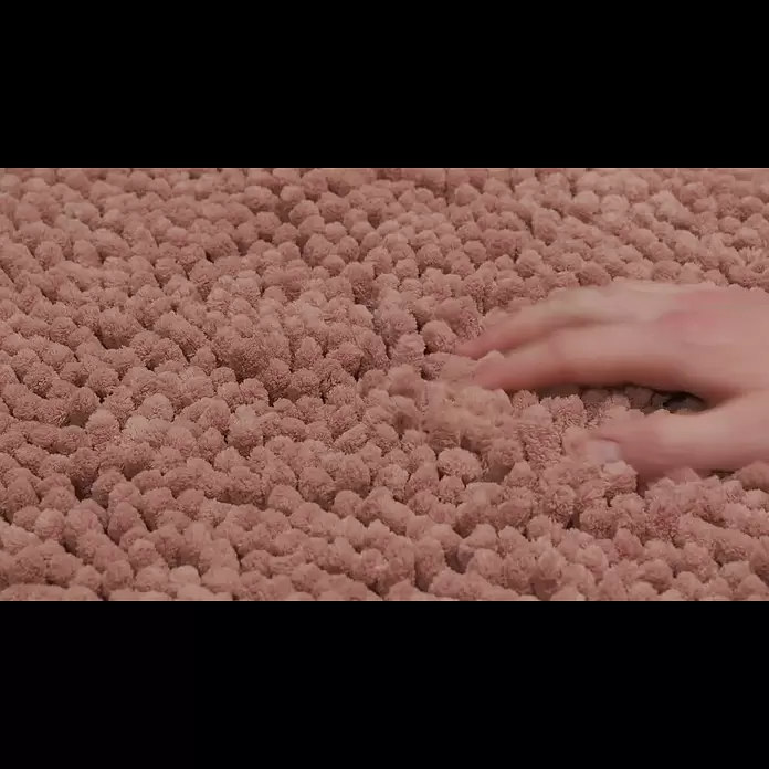 Diaqua Duschmatte Noodles - L x B: 40 x 60 cm, Weiß, PVC - Badteppich Bubble