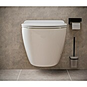 Camargue Hangend Toilet Spoelrandloos  Rome (Zonder toiletzitting, Diepspoeler, Wit)