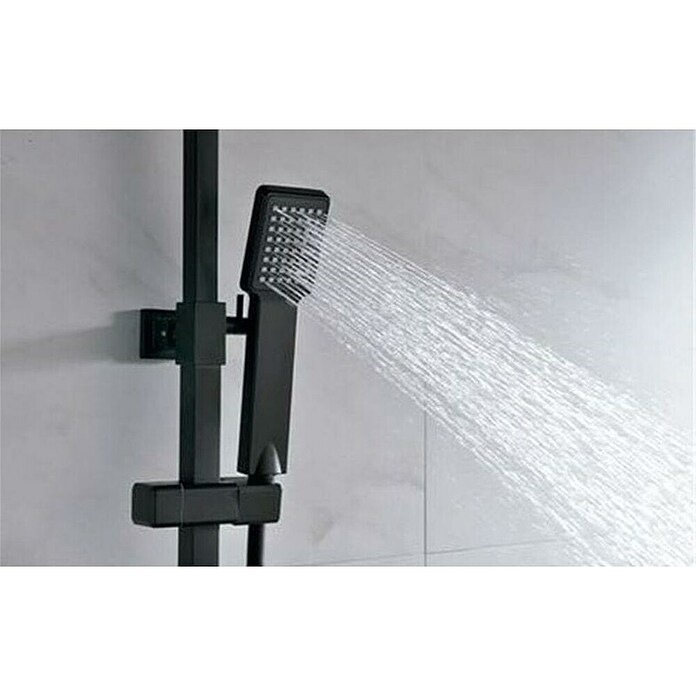 Imex Combinado de ducha Vigo (Número de funciones: 1, Negro)