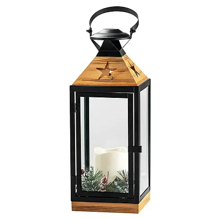 Flower Power LED-Laterne Carla