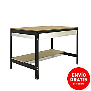 Simonrack Simonwork Banco de trabajo BT0 Box (L x An x Al: 76 x 151 x 84,2 cm, Antracita, Número de cajones: 1 ud., Capacidad de carga: 885 kg)