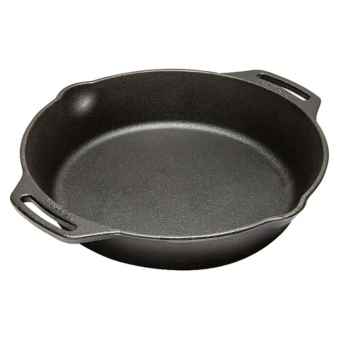 Petromax Grillpfanne - Durchmesser: 20,1 cm - 25 cm, Gusseisen - Eine gusseiserne Servierpfanne, perfekt zum stilvollen Servieren heißer Gerichte direkt vom Herd auf den Tisch.