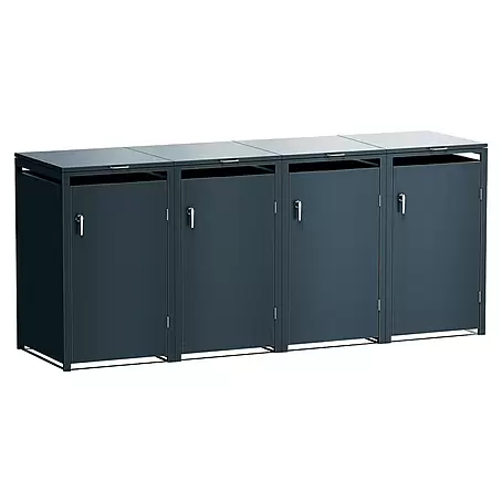 Metzler  Mülltonnenbox 4er