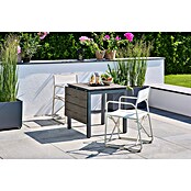 Sunfun Sarah Gartenstuhl (Aluminium, Textil, Klappbar, Light-Greige, B x T x H: 56 x 52,5 x 81 cm) | BAUHAUS