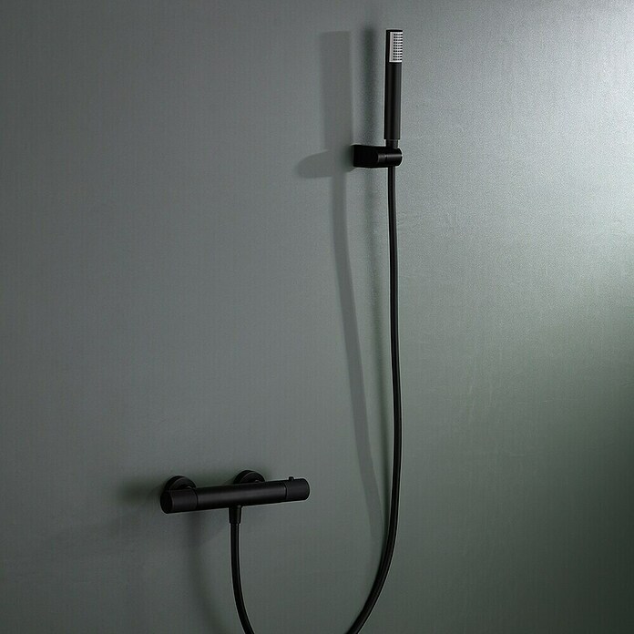 Imex Line Grifo con termostato (Ancho: 29,5 cm, Negro) | BAUHAUS