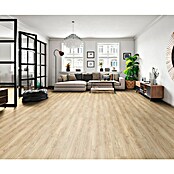 LOGOCLIC Aquaprotect Laminado Roble Sterling (1.288 x 195 x 8 mm, Roble Sterling, AC4, Resistente al agua) | BAUHAUS