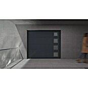 Solid Elements Puerta de garaje seccional PRO (250 x 212,5 cm, Gris antracita, 4 ventanas verticales) | BAUHAUS